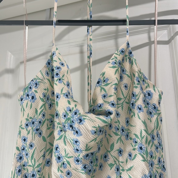 NWT Zara Mini Floral Dress- Medium - Picture 2 of 3